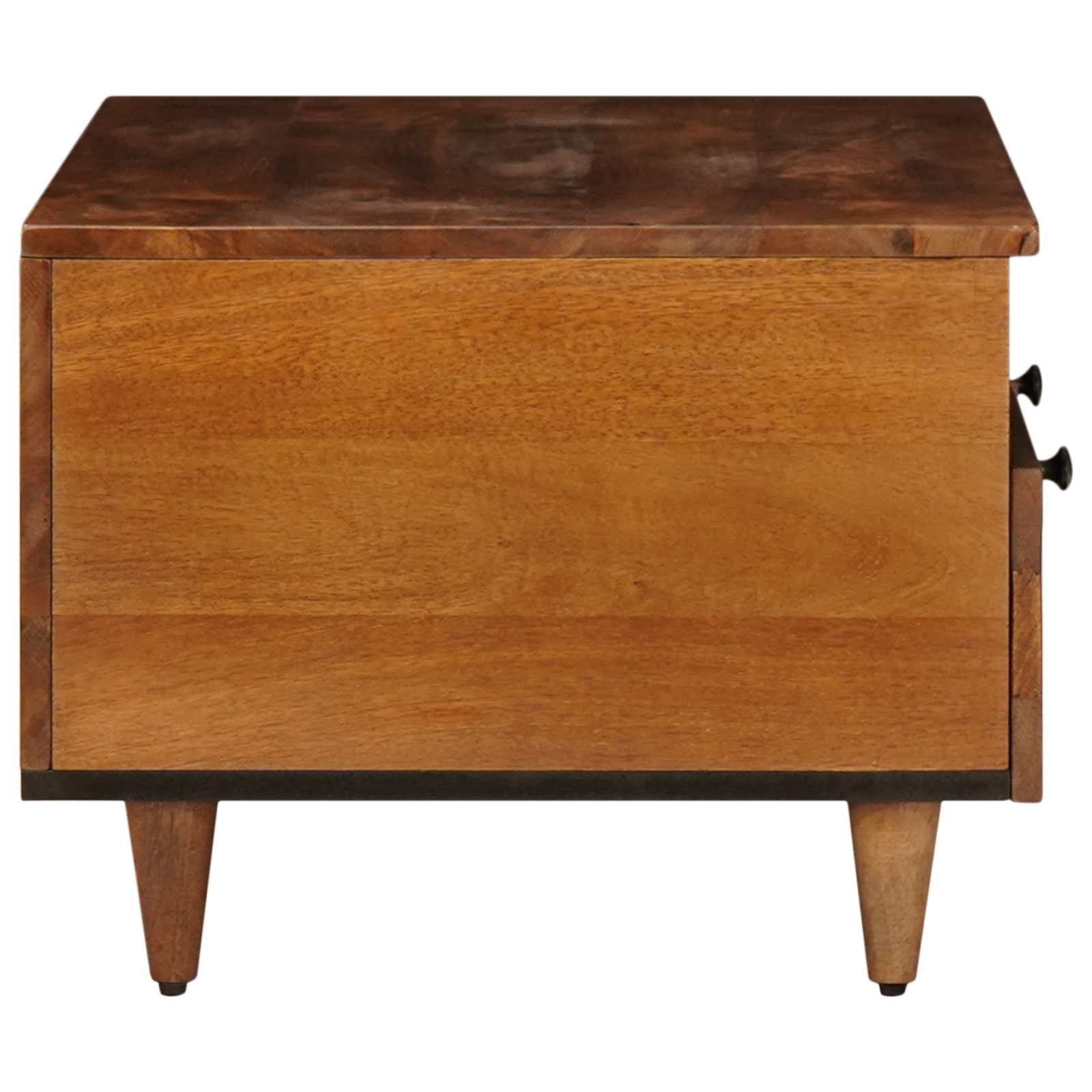 TV-kast Walnotenhout 70 x 33,5 x 46 cm Massief Mango Hout image 4