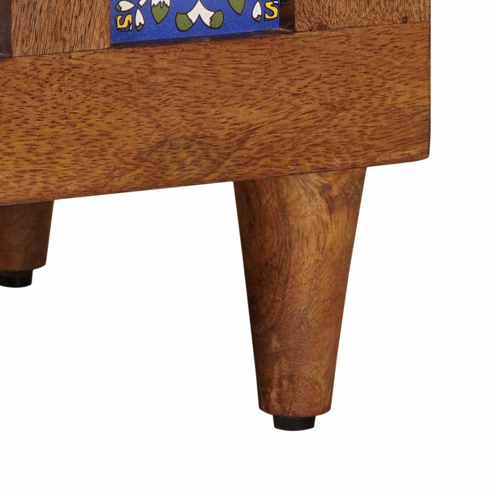 Yöpöytäkaappi Ruskea 50 x 33 x 60 cm Kiinteä mango puu - Image 8