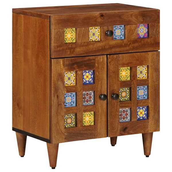 vidaXL &Ouml;&ouml;lambi kapp Pruun 50 x 33 x 60 cm Tugev mango puu