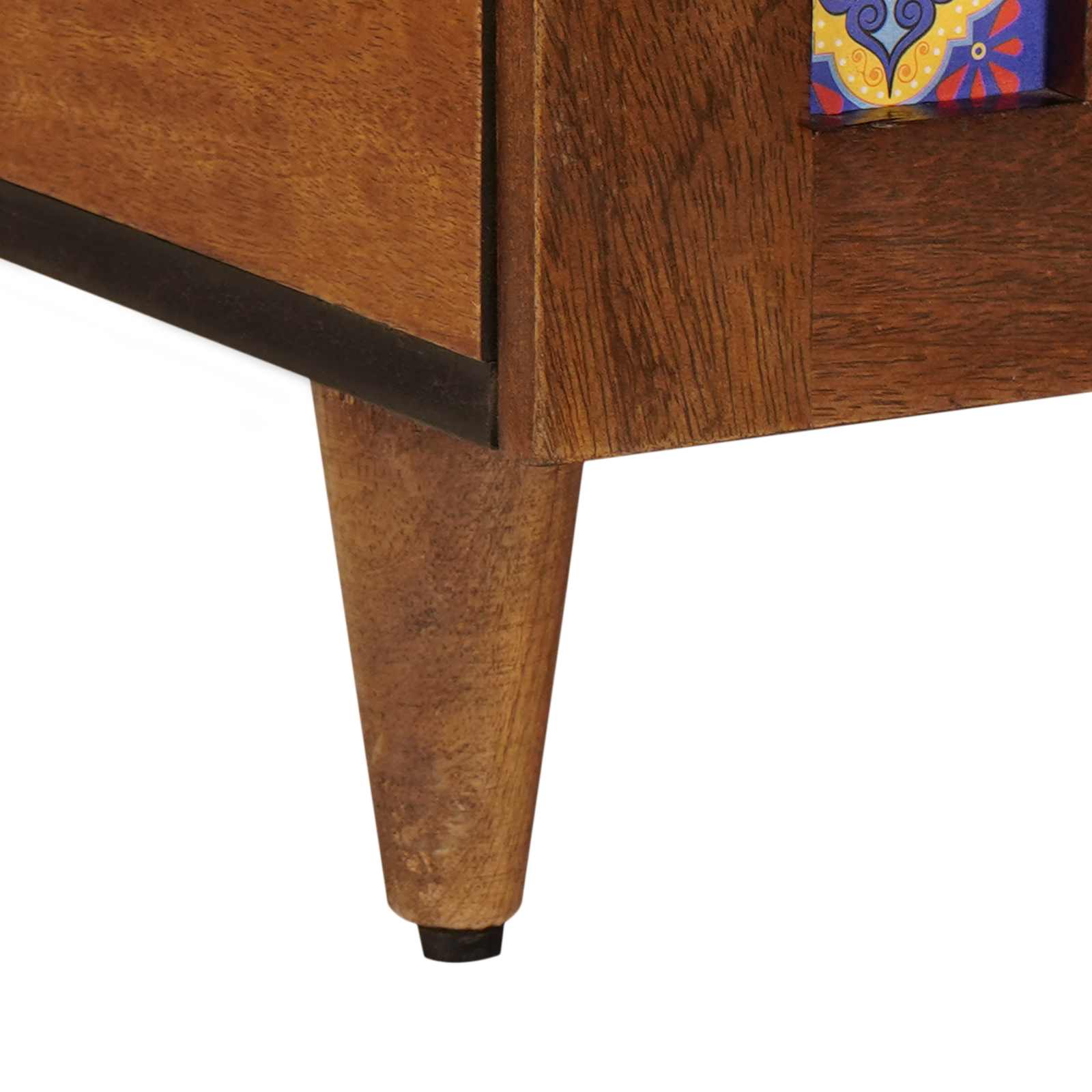 Salontafel Bruin 100 x 54 x 40 cm Massief Mango Hout | luizaXL | Dé meubelwinkel voor elk interieur Salontafel Bruin 100 x 54 x 40 cm Massief Mango Hout - Afbeelding 8