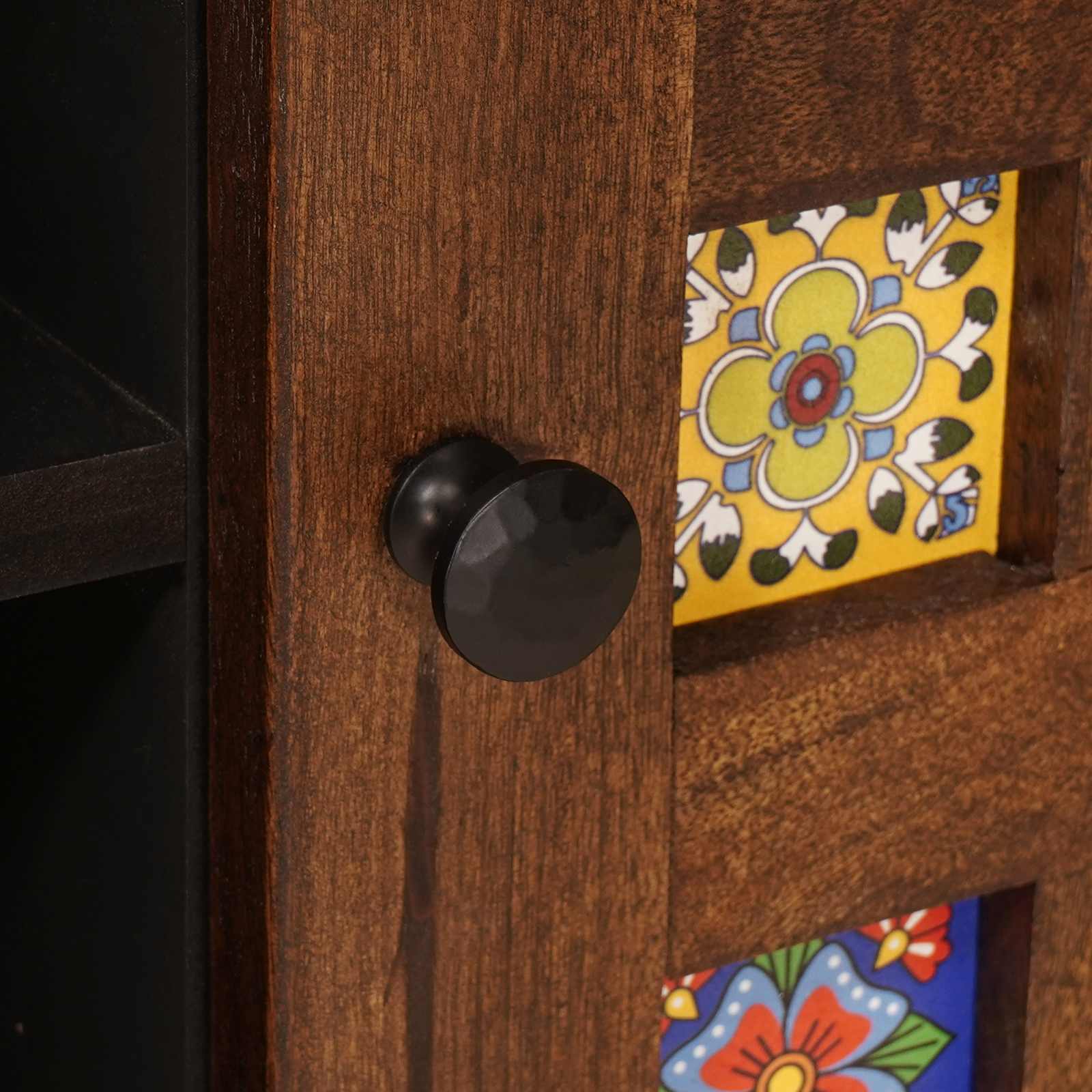 TV-kast Walnotenhout 80 x 31,5 x 46 cm Massief Mango Hout image 7