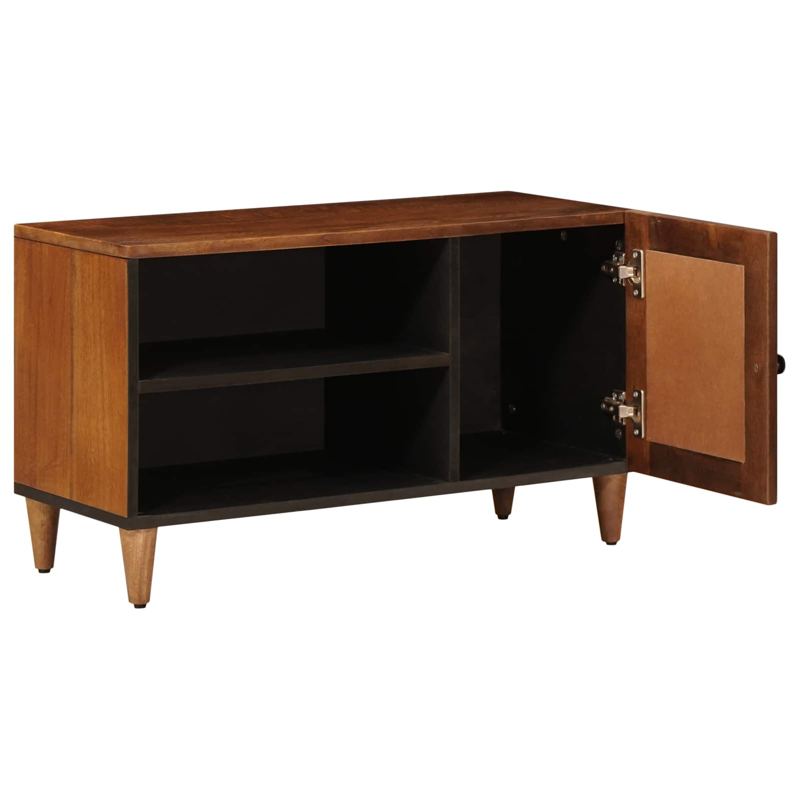 TV-kast Walnotenhout 80 x 31,5 x 46 cm Massief Mango Hout image 2