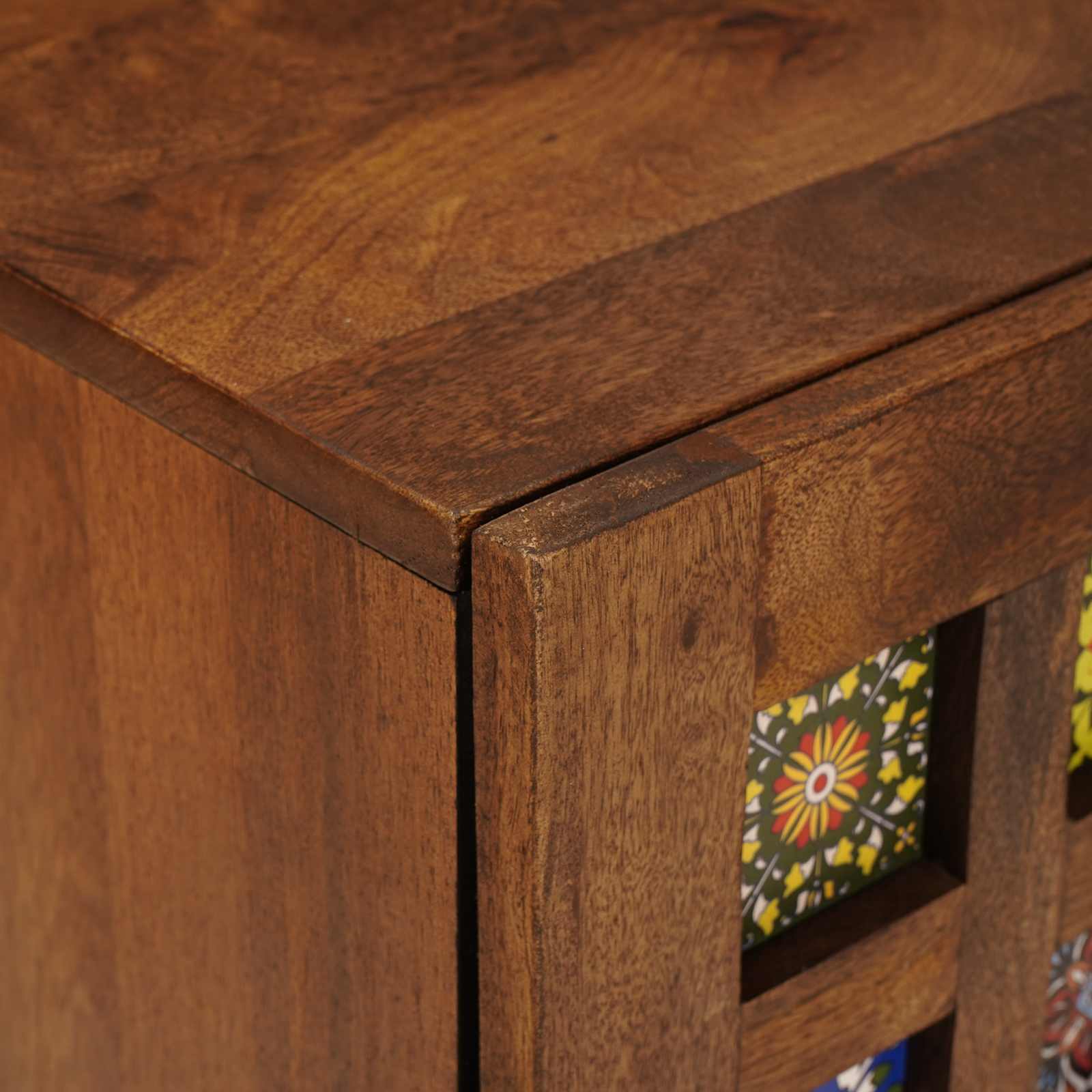 Kylpyhuoneen ripustettava kaappi pähkinäpuu 38 x 33,5 x 48 cm - Image 6