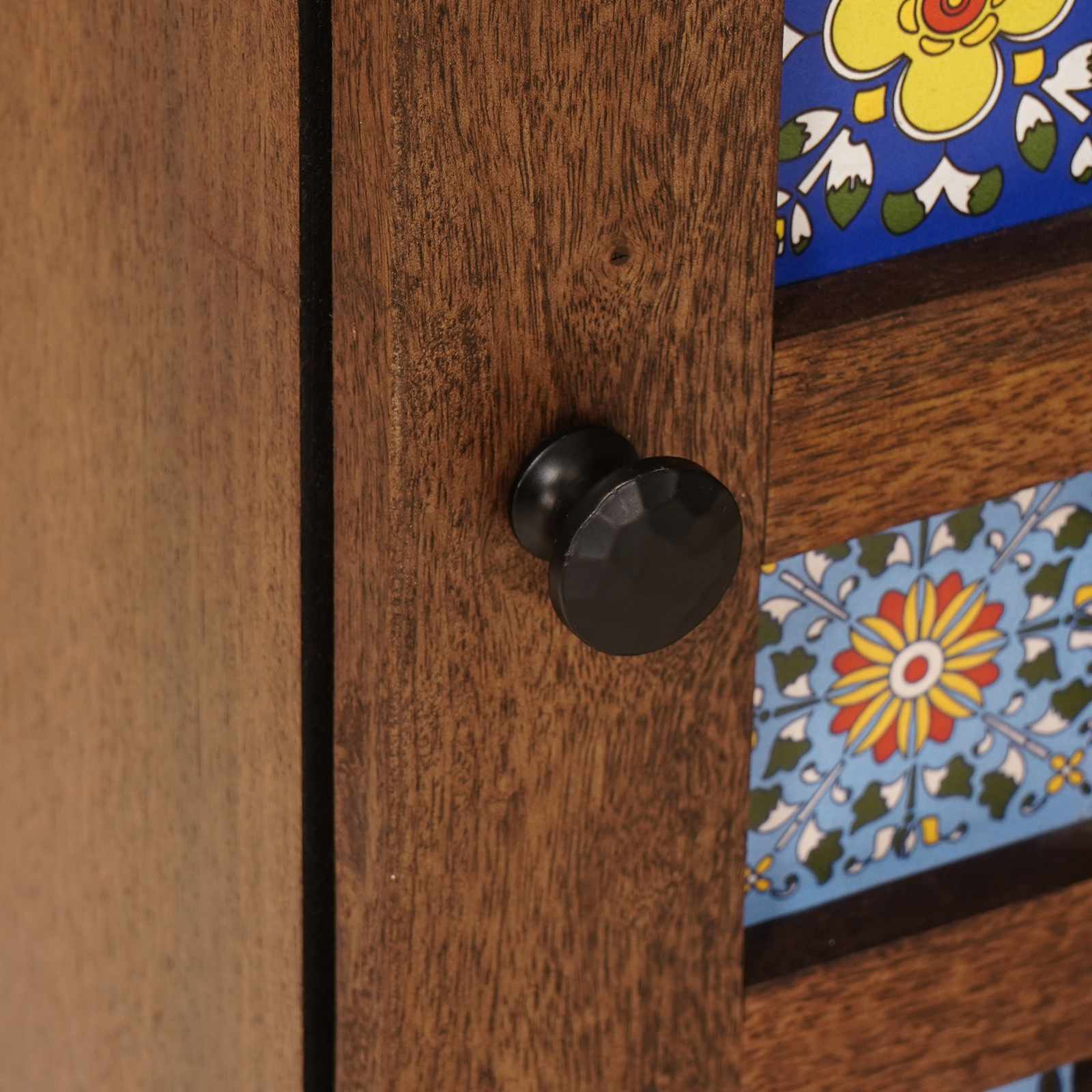 Kylpyhuoneen ripustettava kaappi pähkinäpuu 38 x 33,5 x 48 cm - Image 7