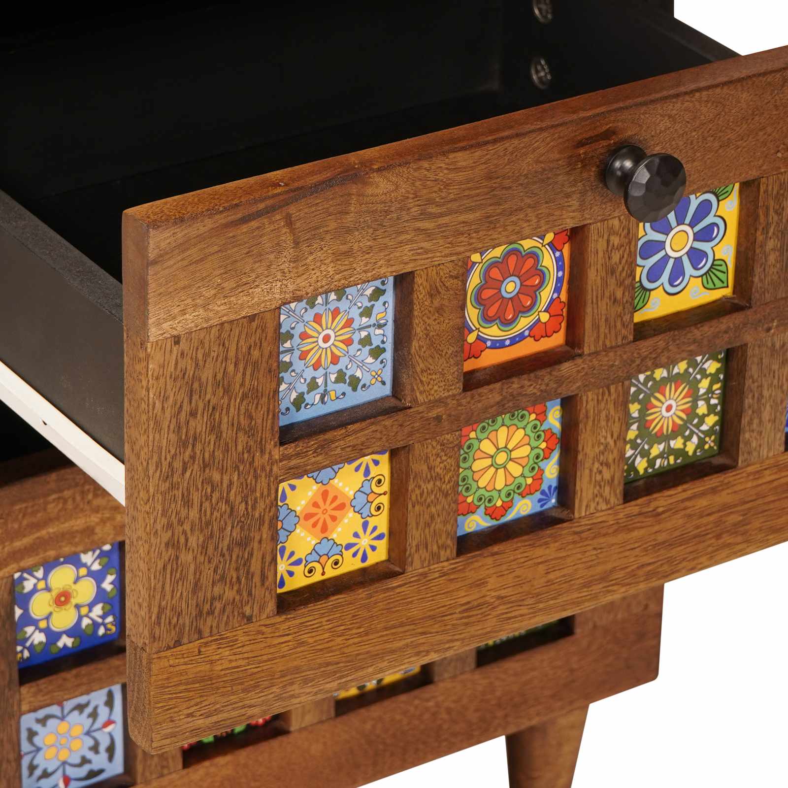 Dressoir Walnotenhout 40 x 33,5 x 75 cm Massief Mango Hout image 7