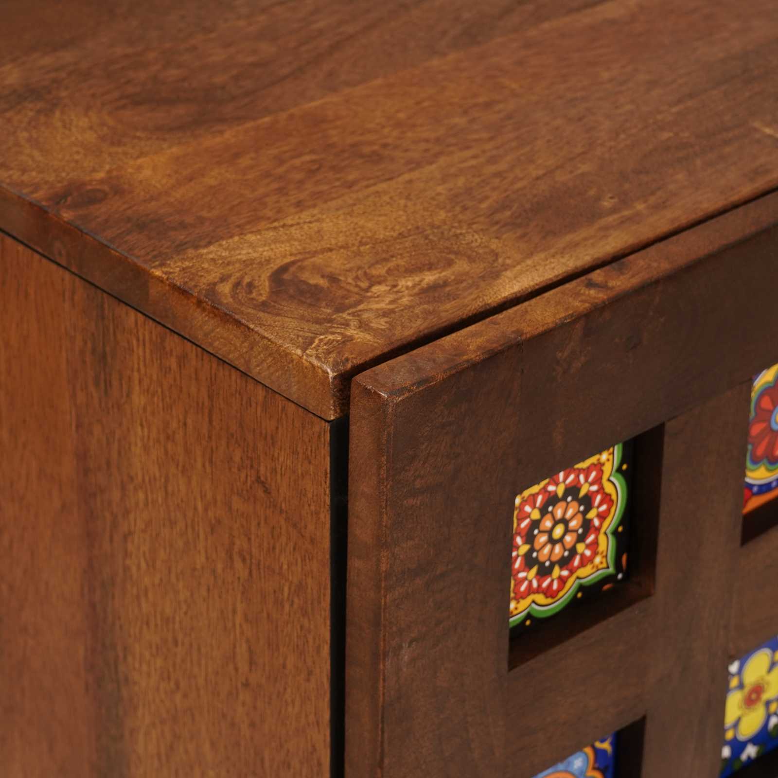 Dressoir Walnotenhout 40 x 33,5 x 75 cm Massief Mango Hout image 6