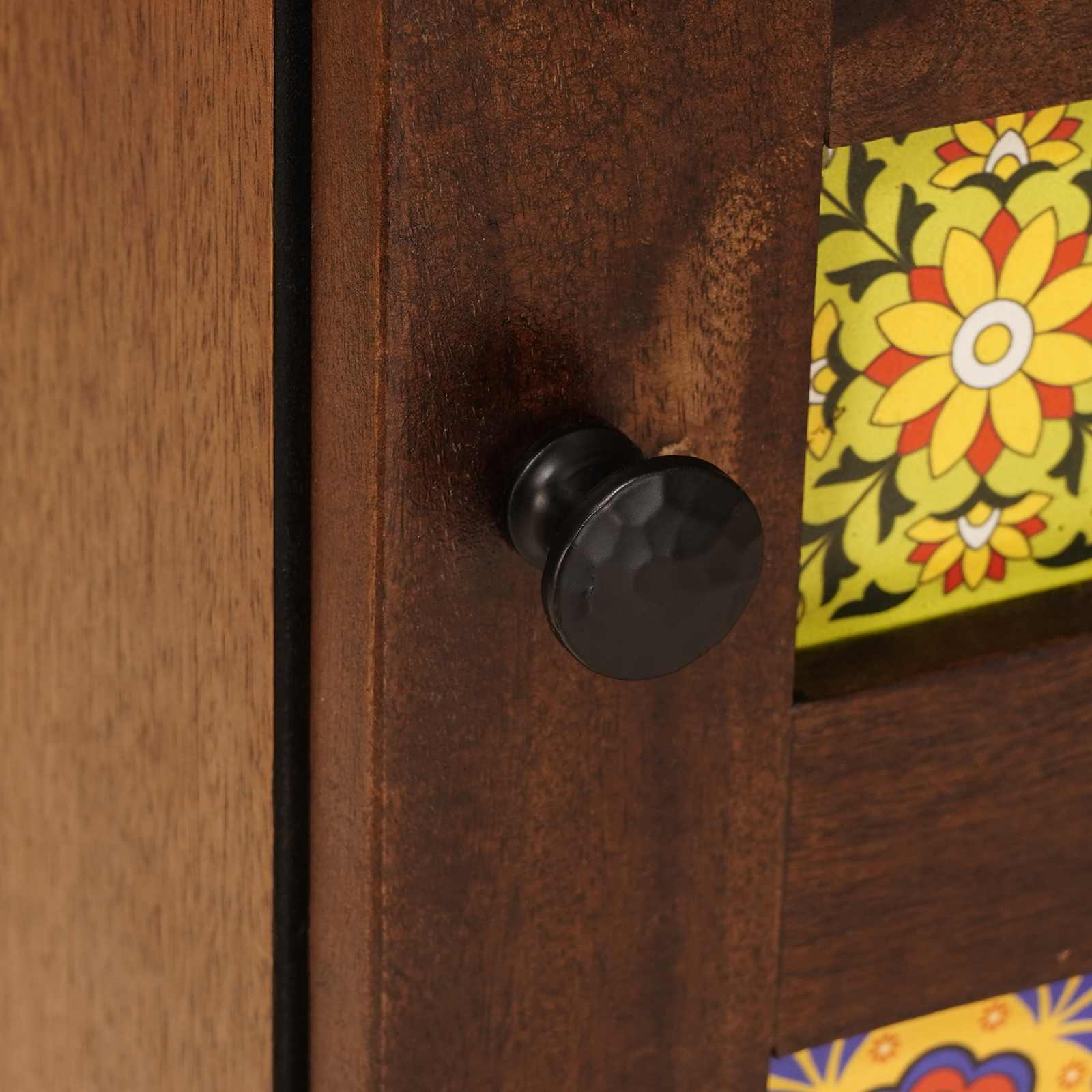 Dressoir Walnotenhout 40 x 33,5 x 75 cm Massief Mango Hout image 7