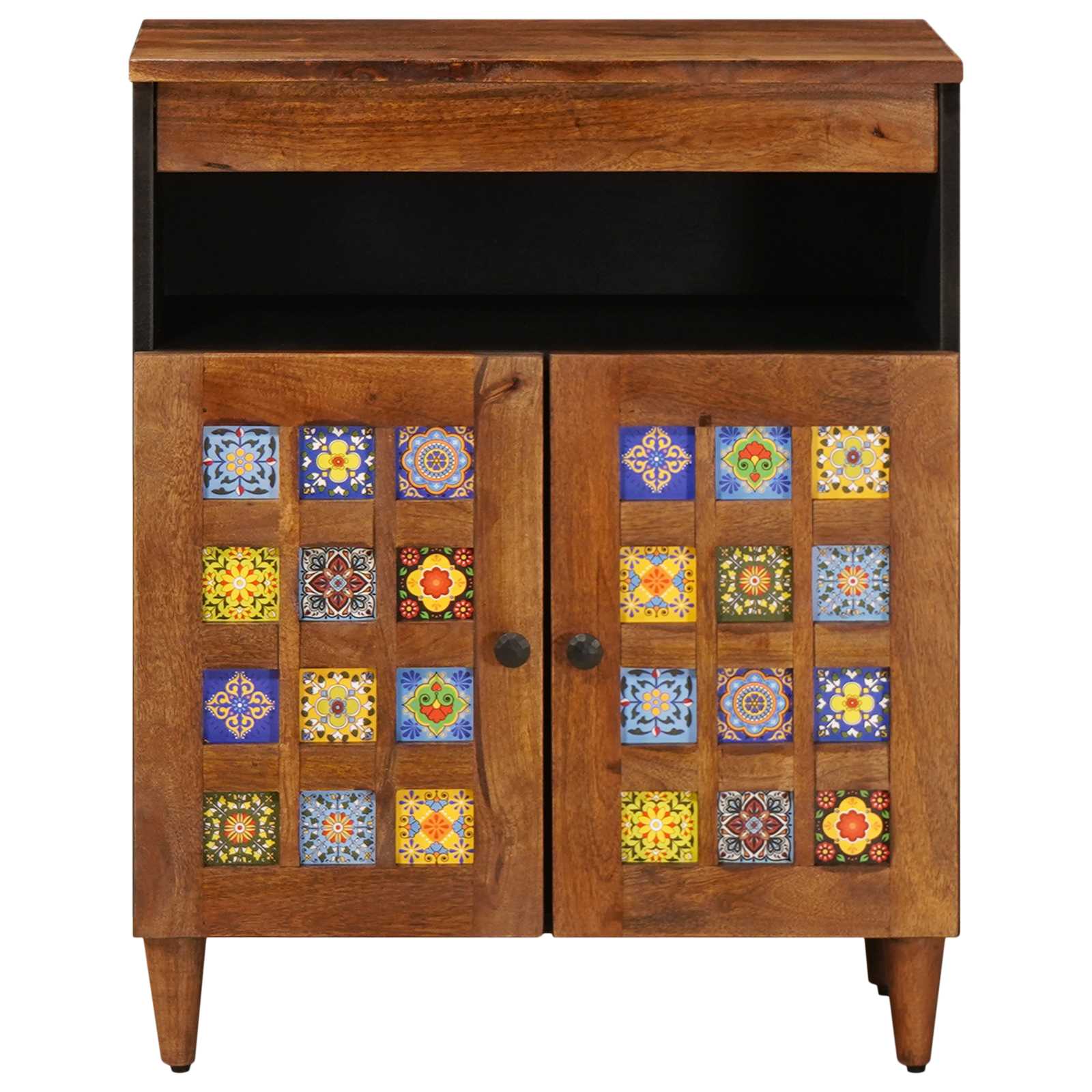 Dressoir Walnotenhout 60 x 33,5 x 75 cm Massief Mango Hout image 3