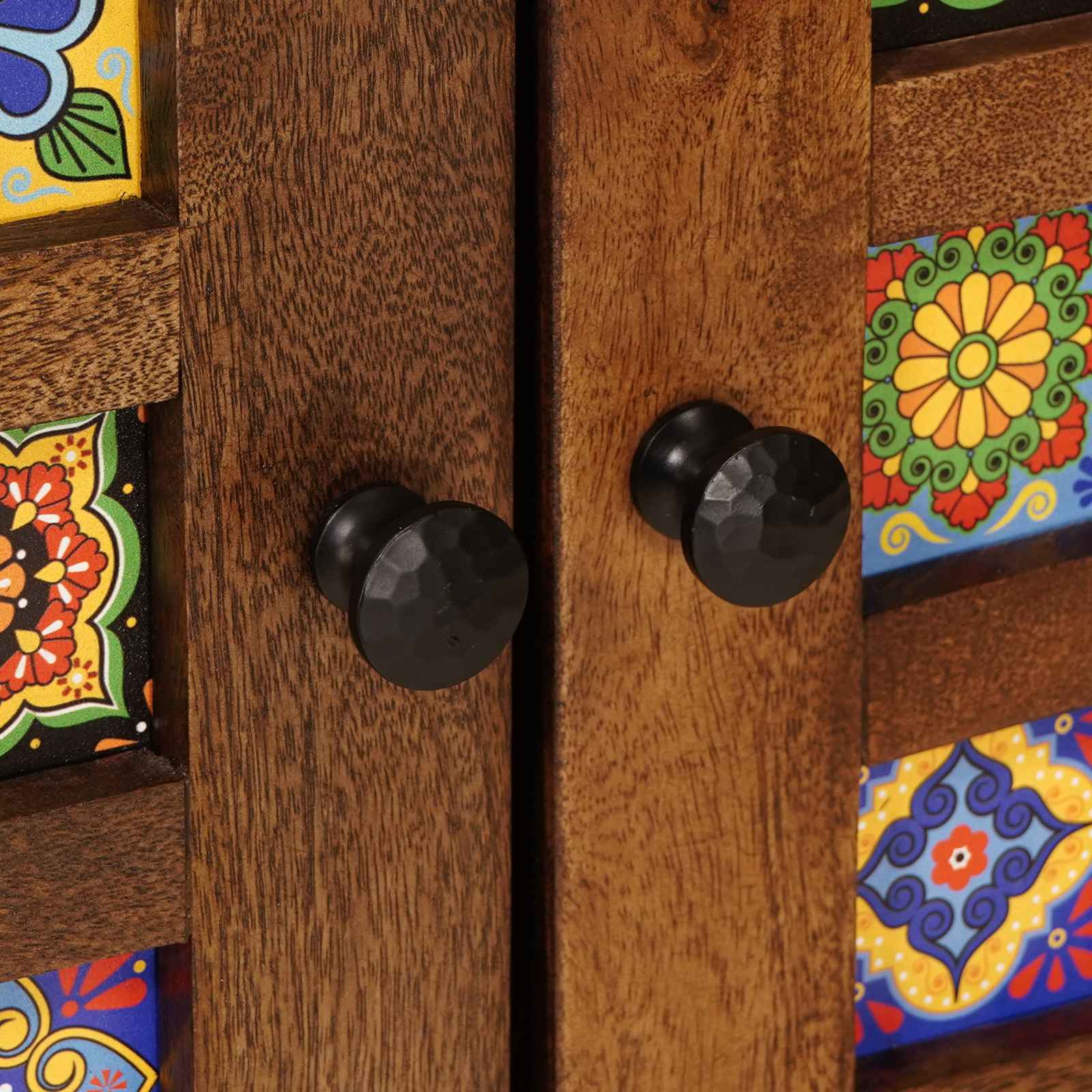 Dressoir Walnotenhout 60 x 33,5 x 75 cm Massief Mango Hout image 7