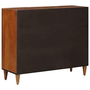 Servírovací skříň s policí Vlašský ořech 90 x 33,5 x 75 cm - obrázek 6