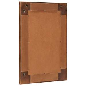 Koupelnové zrcadlo s úložištěm Vlašský ořech 50 x 70 x 2,5 cm - obrázek 5