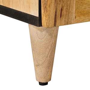 Noční skříňka 2 pcs Přírodní 40 x 33 x 46 cm - obrázek 8