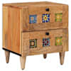 vidaXL &Ouml;&ouml;lambi kapp Neutraalne 40 x 33 x 46 cm Tugev mango puu