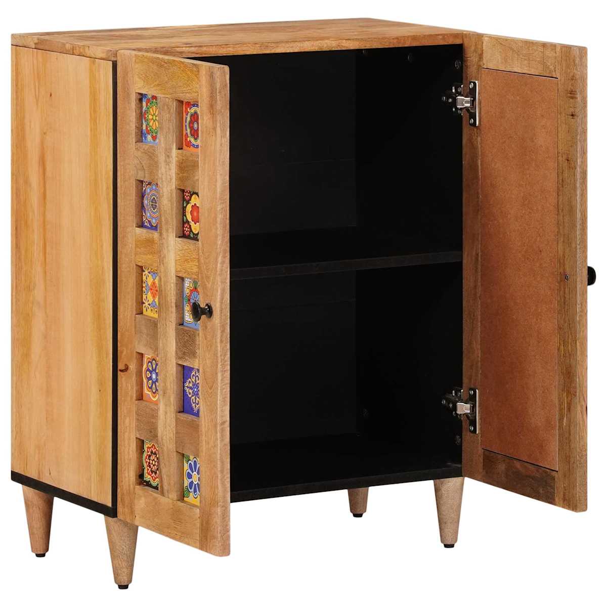 Sideboard 60 x 33 x 75 cm Massivt mangotræ - Billede 2