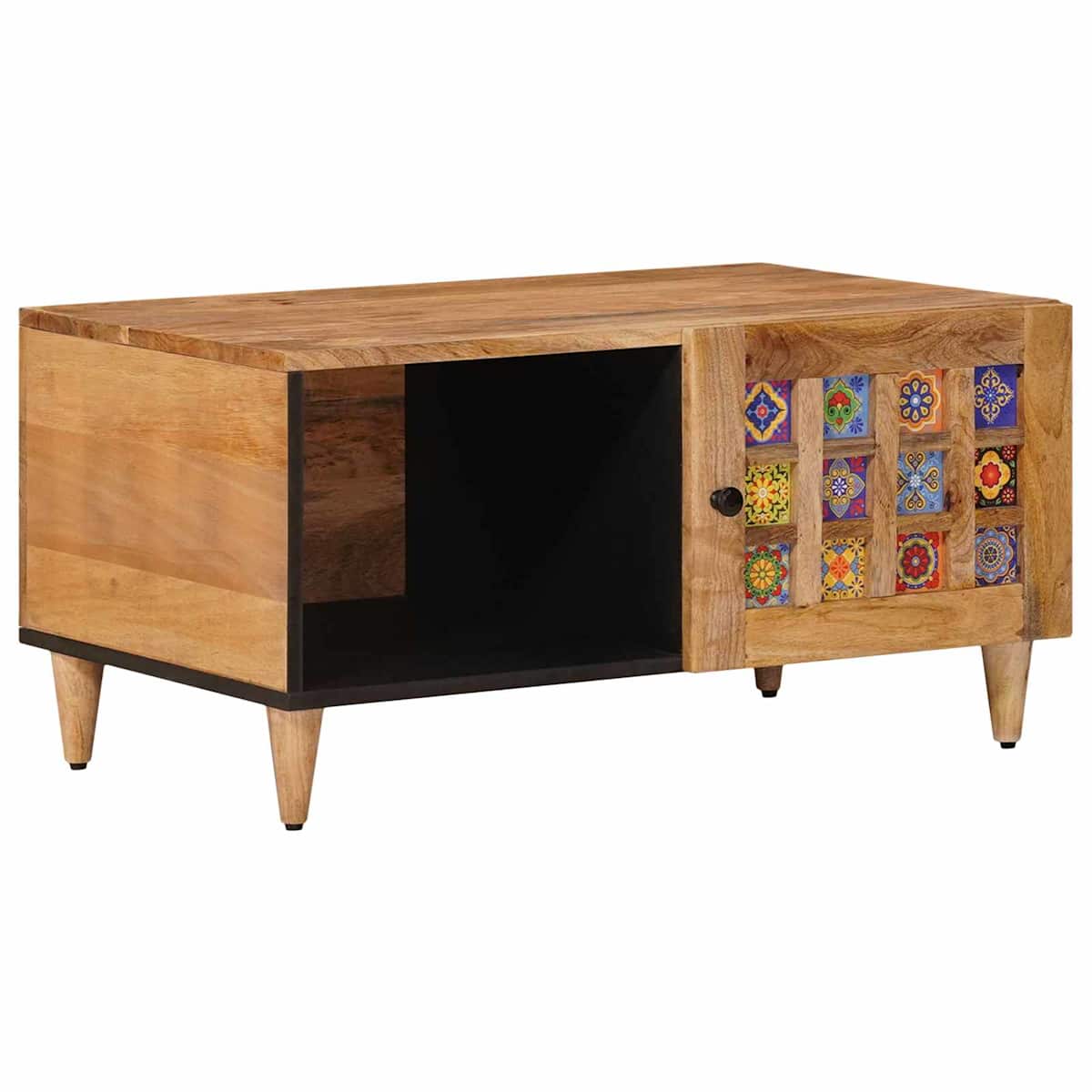 Sofabord 80 x 50 x 40 cm Massivt mangotræ
