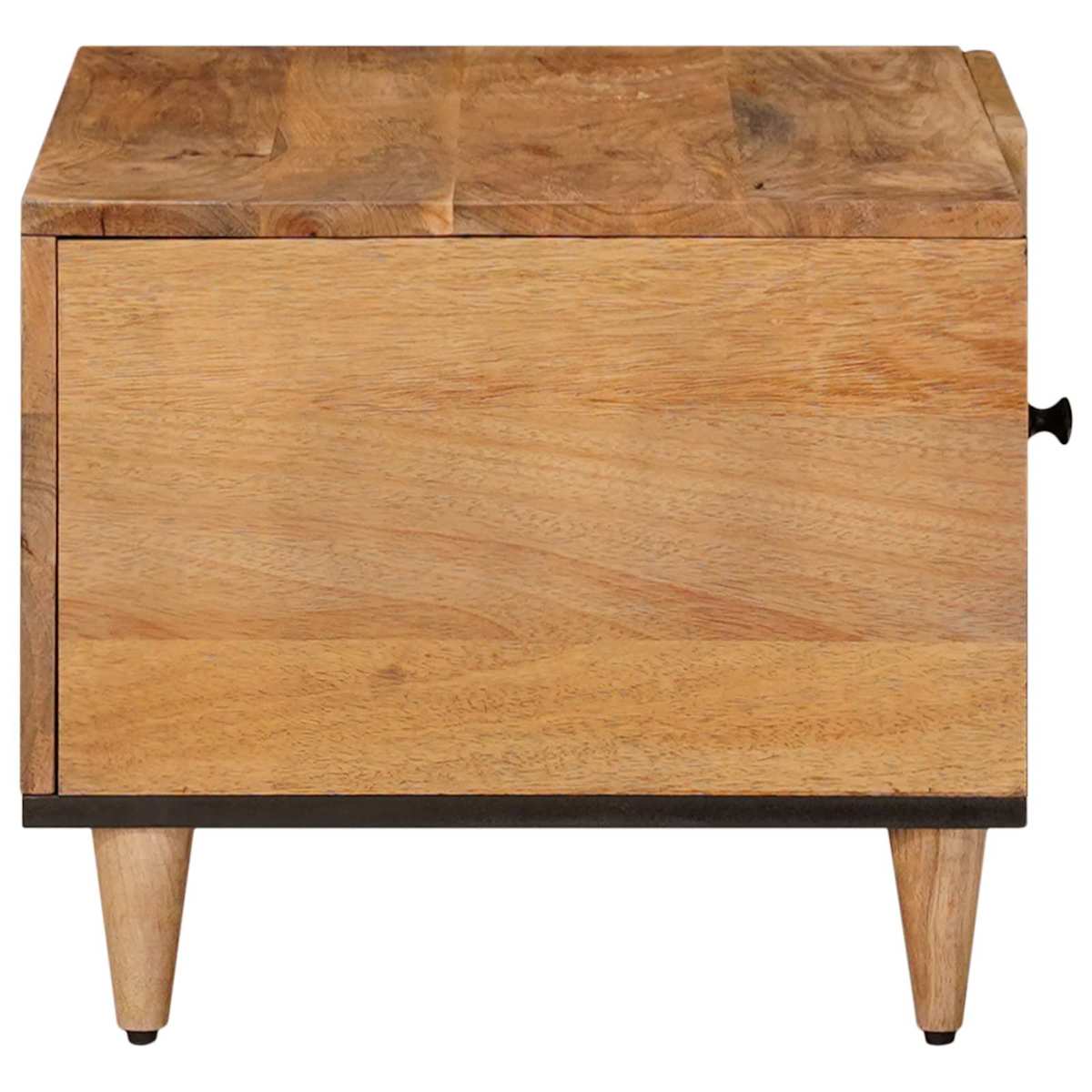 Sofabord 80 x 50 x 40 cm Massivt mangotræ - Billede 4