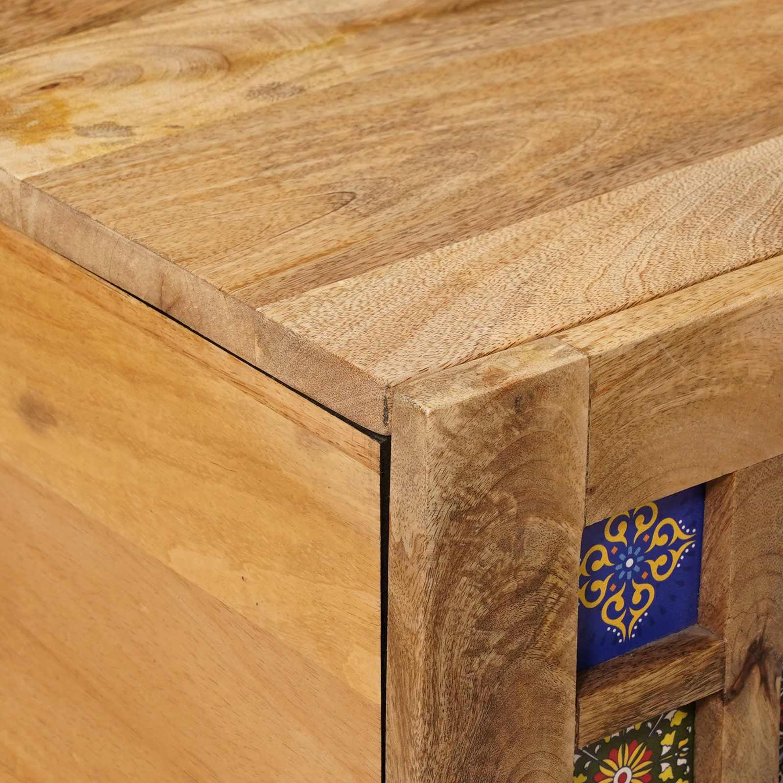 Salontafel Naturel 80 x 50 x 40 cm Massief Mango Hout image 6