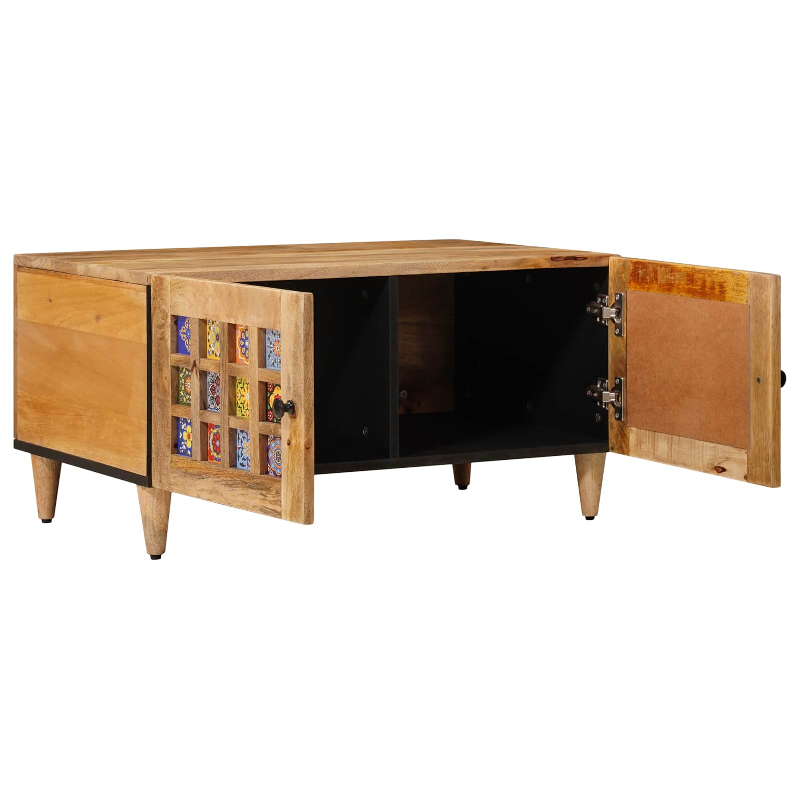 Salontafel Naturel 80 x 50 x 40 cm Massief Mango Hout image 2