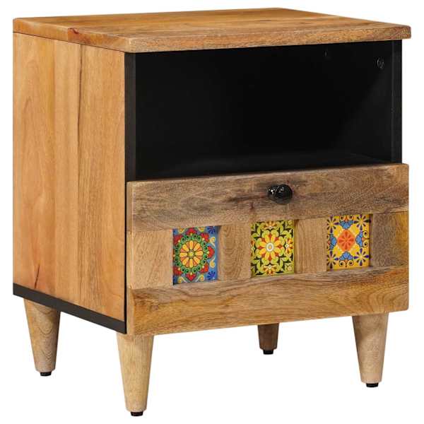 vidaXL &Ouml;&ouml;lambi kapp Neutraalne 40 x 33 x 46 cm Tugev mango puu