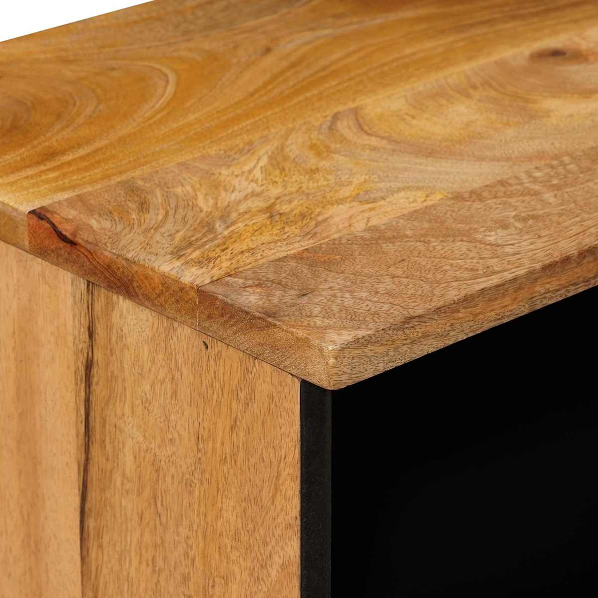Natskab 40 x 33 x 46 cm Massivt mangotræ - Billede 6