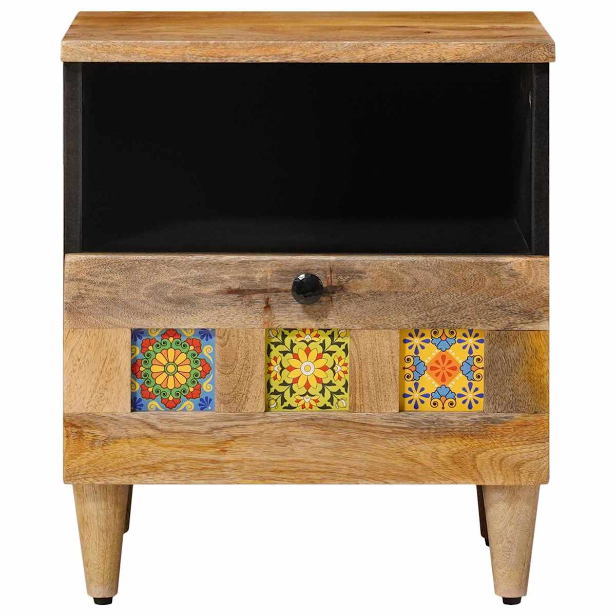 Natskab 40 x 33 x 46 cm Massivt mangotræ - Billede 3