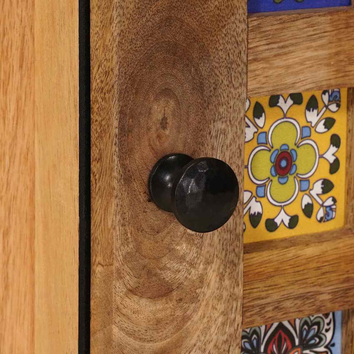 Natskab 50 x 33 x 60 cm Massivt mangotræ - Billede 7
