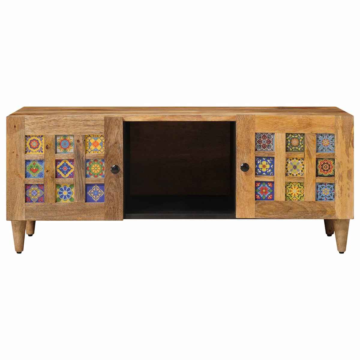 Sofabord 100 x 54 x 40 cm Massivt mangotræ - Billede 3