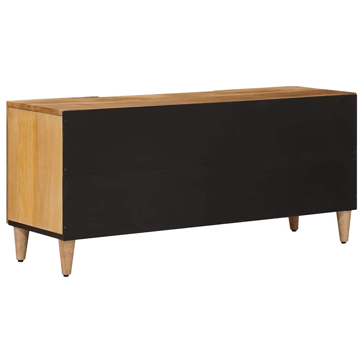 TV-skab med dør 105 x 33,5 x 46 cm Massivt mangotræ - Billede 5