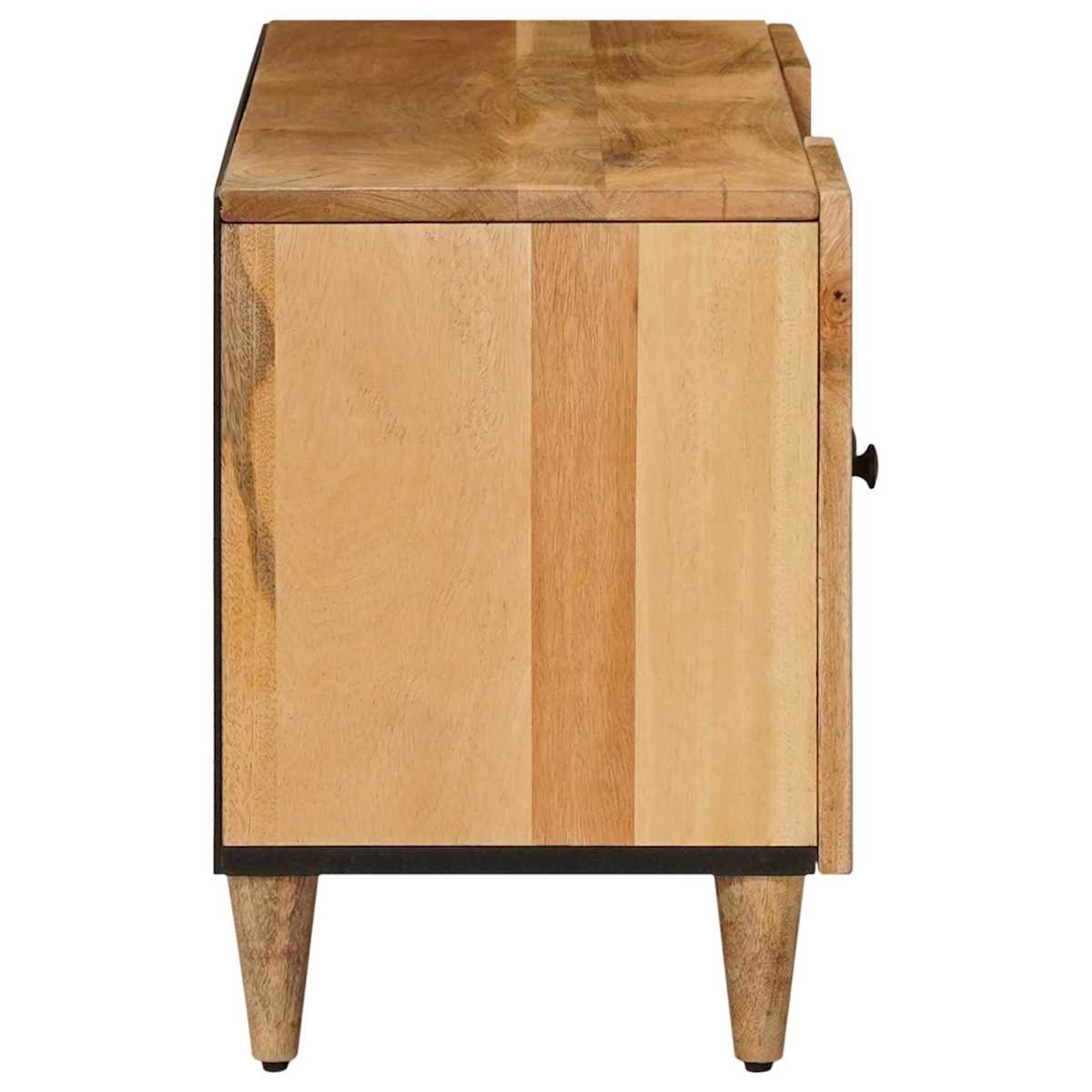 TV-skab med dør 105 x 33,5 x 46 cm Massivt mangotræ - Billede 4