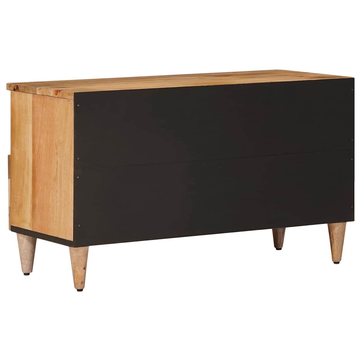TV-skab med skuffe 80 x 33 x 46 cm Massivt mangotræ - Billede 5