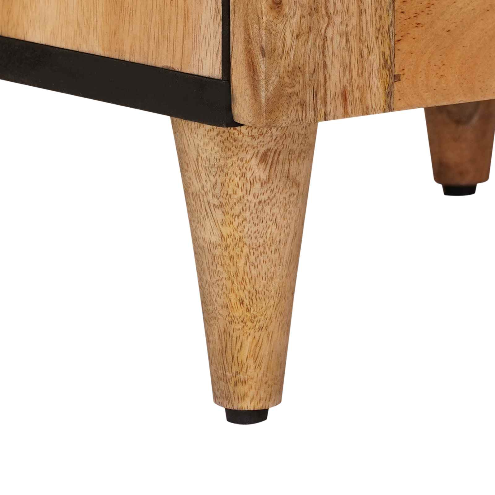 Kylpyhuonekaappi laatikon kanssa Luonnollinen 38 x 33 x 160 cm - Image 7