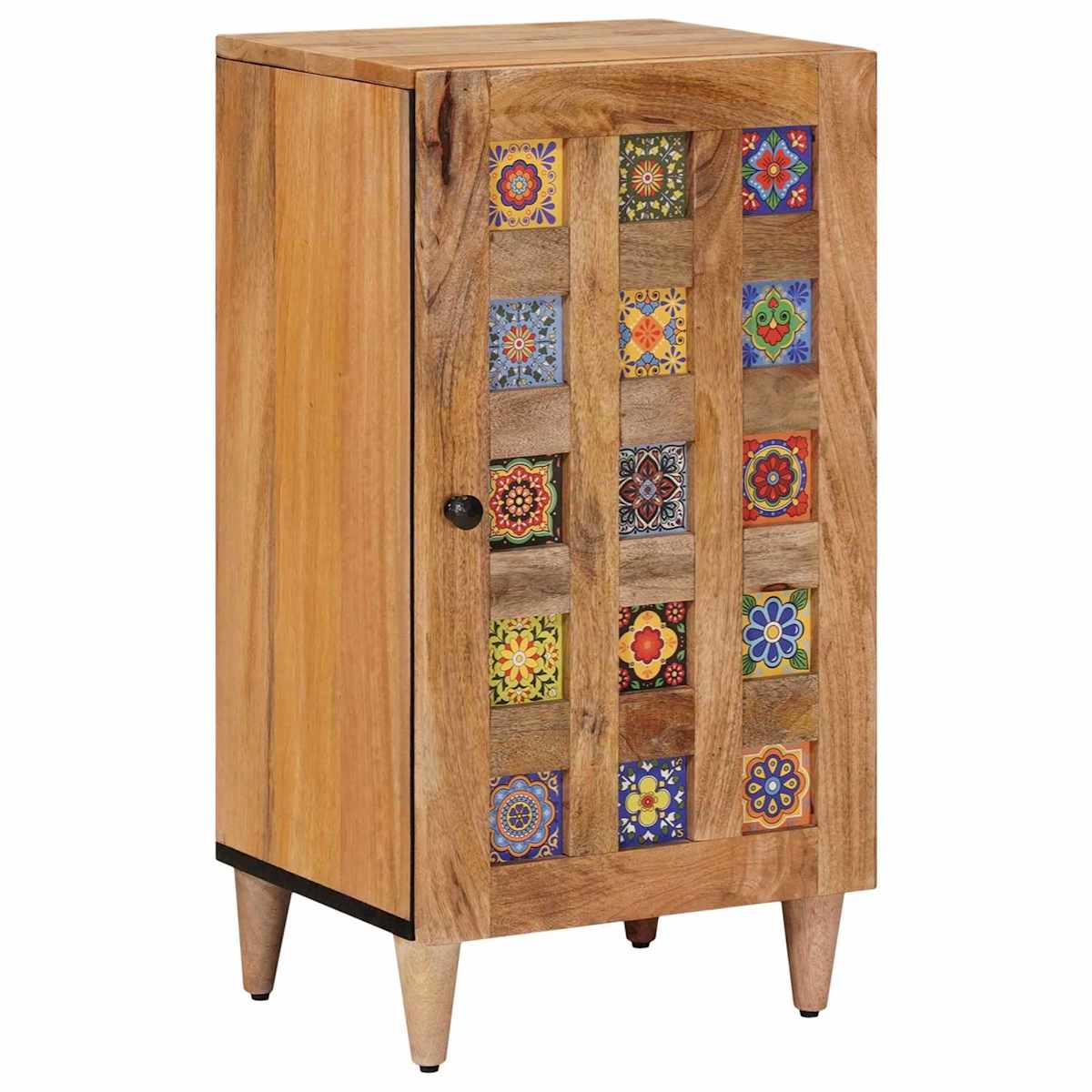 Sideboard med dør 40 x 33 x 75 cm Massivt mangotræ