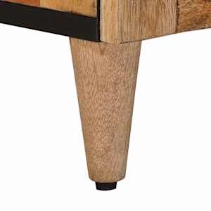 Servírovací skříň s úložištěm Přírodní 60 x 33,5 x 75 cm - obrázek 8