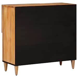 Servírovací skříň s úložištěm Přírodní 80 x 33,5 x 75 cm - obrázek 5