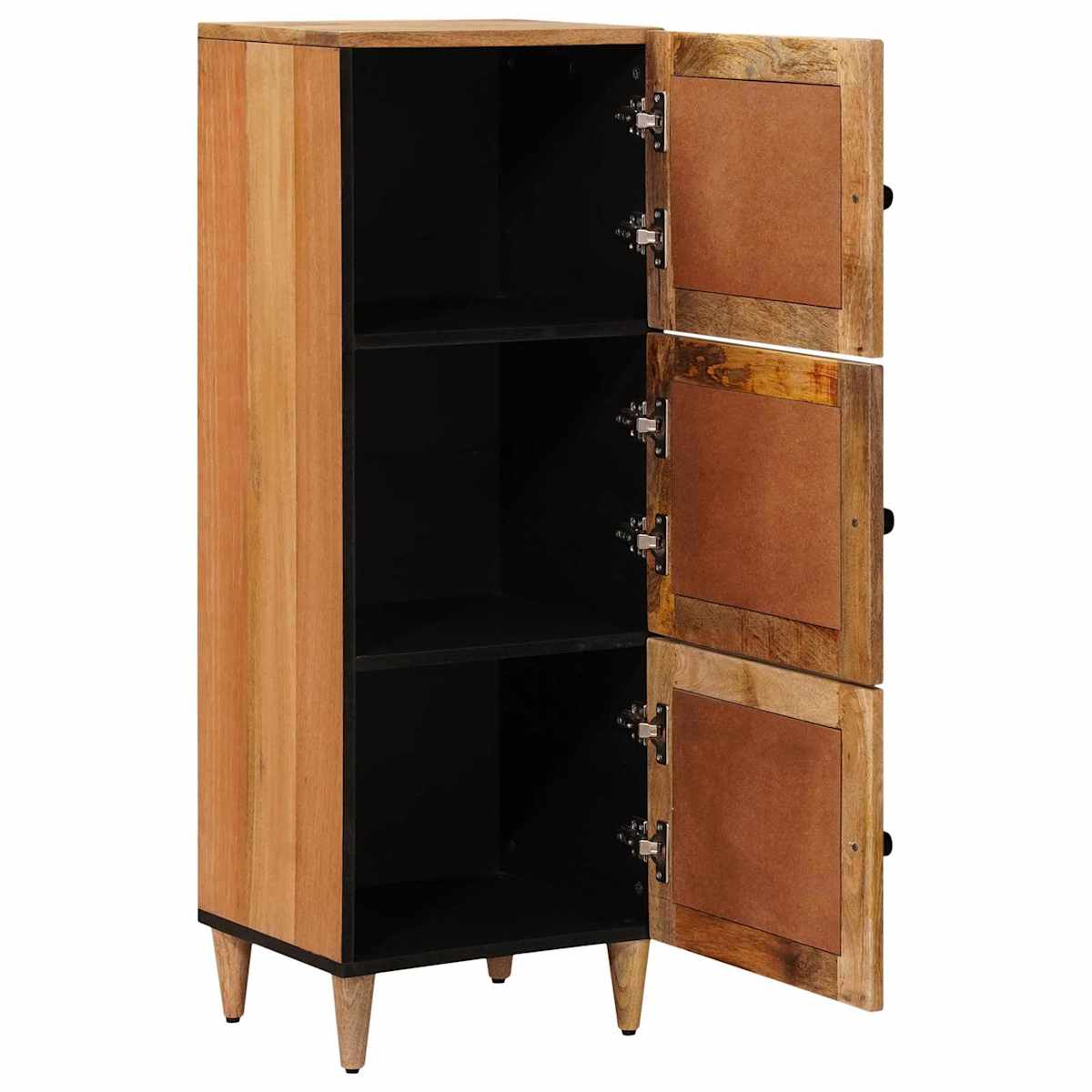 Highboard 40 x 33 x 110 cm Massivt mangotræ - Billede 2