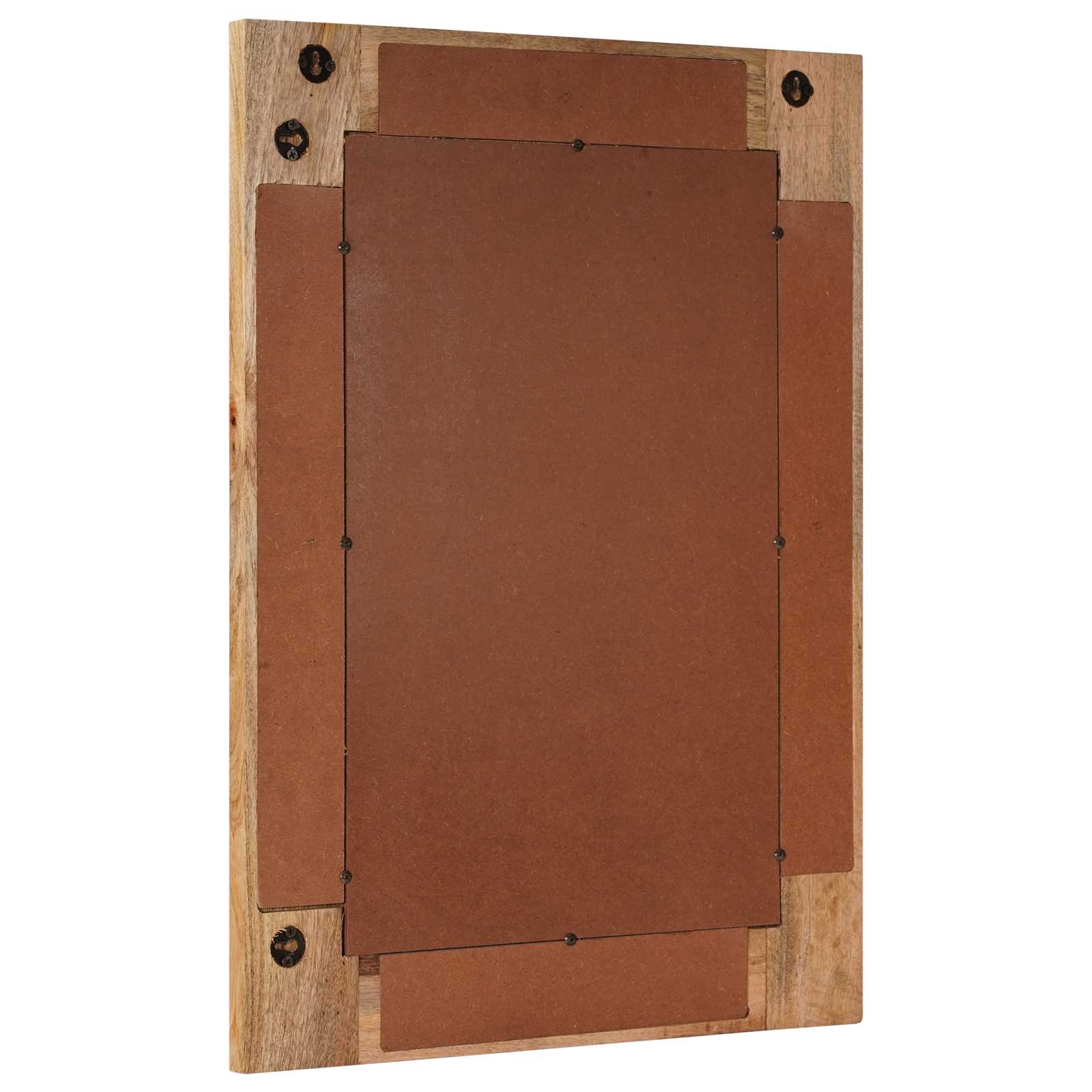 Badkamer Spiegel Naturel 50 x 70 x 3 cm Massief Mango Hout image 3