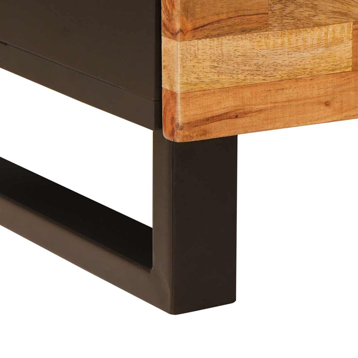Natskab Brun 40 x 33 x 46 cm Massivt mangotræ - Billede 9