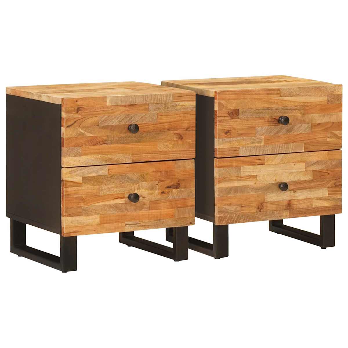 Natskab Brun 40 x 33 x 46 cm Massivt mangotræ