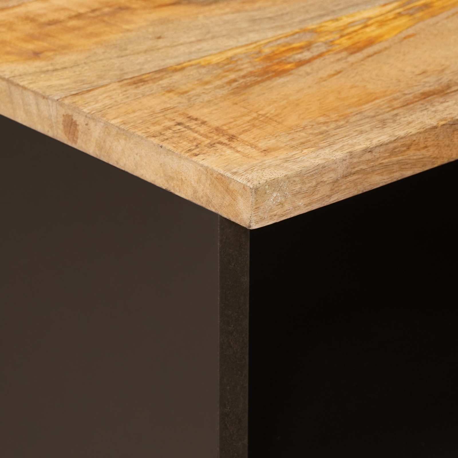 TV-kast met opslag Bruin 70 x 33,5 x 46 cm Massief Mango Hout image 6