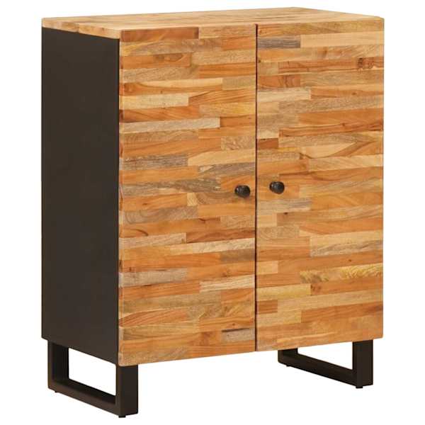 vidaXL Hoiustamise k&otilde;rvalhoidja 60 x 33 x 75 cm Tugev mango puu Pruun