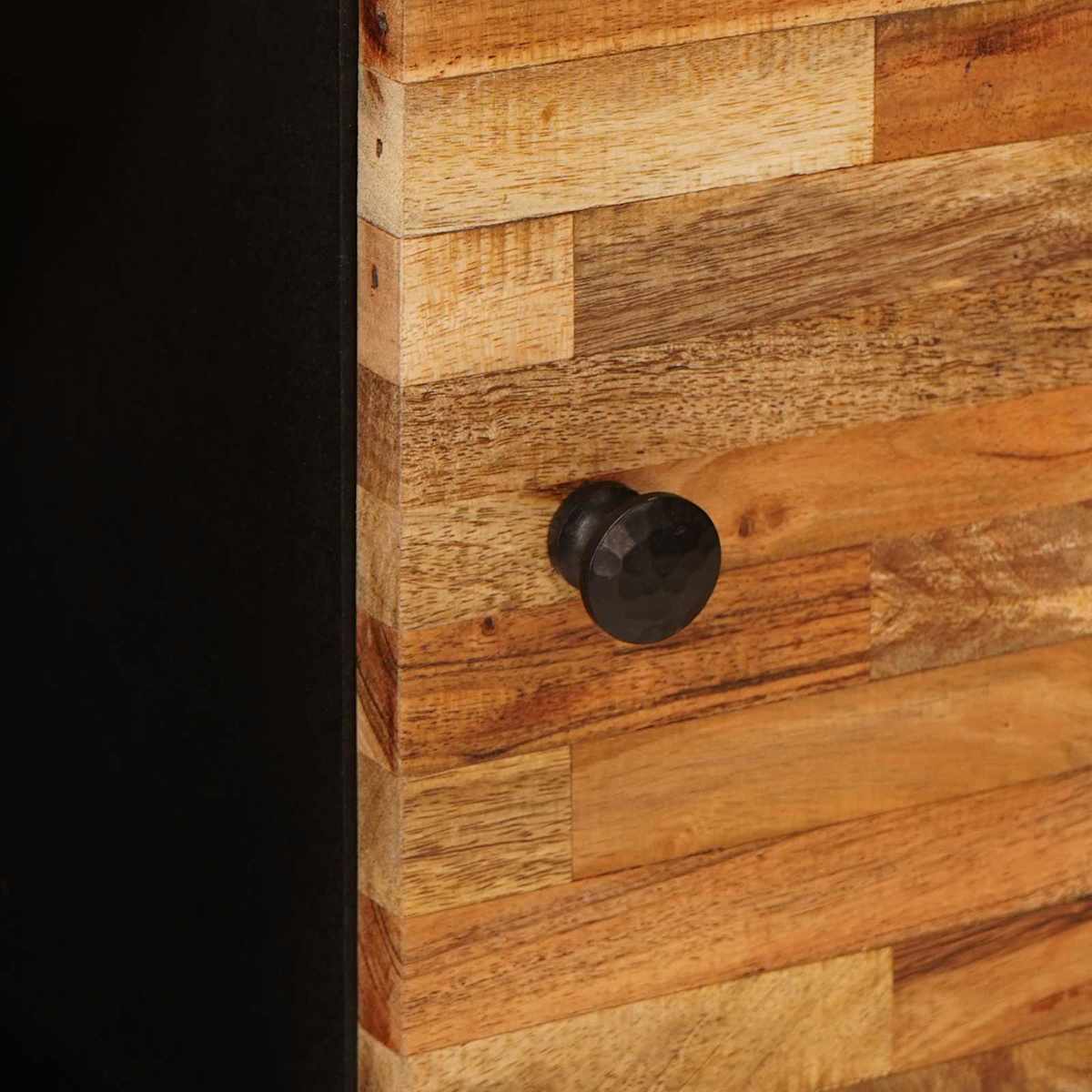 Sofabord Brun 80 x 50 x 40 cm Massivt mangotræ - Billede 7