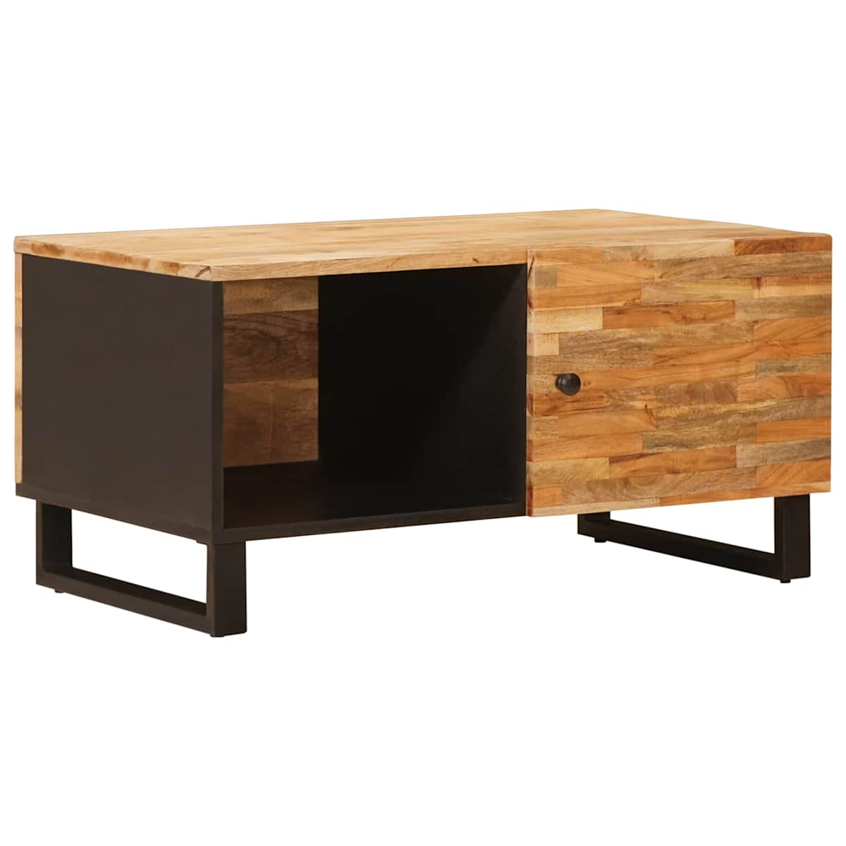 Sofabord Brun 80 x 50 x 40 cm Massivt mangotræ