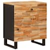 vidaXL Voodikapp Pruun 50 x 33 x 60 cm Tugev mango puu