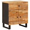 vidaXL Voodikapp Pruun 50 x 33 x 60 cm Tugev mango puu