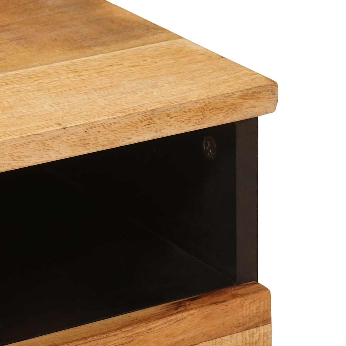 Sofabord Brun 80 x 54 x 40 cm Massivt mangotræ - Billede 6
