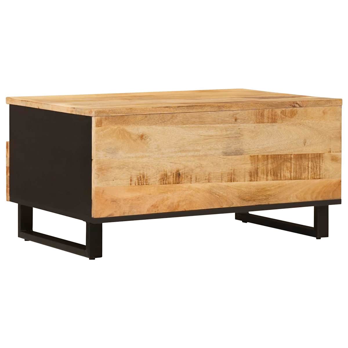 Sofabord Brun 80 x 54 x 40 cm Massivt mangotræ - Billede 5