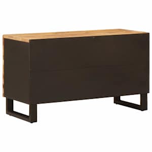 Televizní skříň Hnědá 80 x 33 x 46 cm Masivní mangové dřevo - obrázek 5