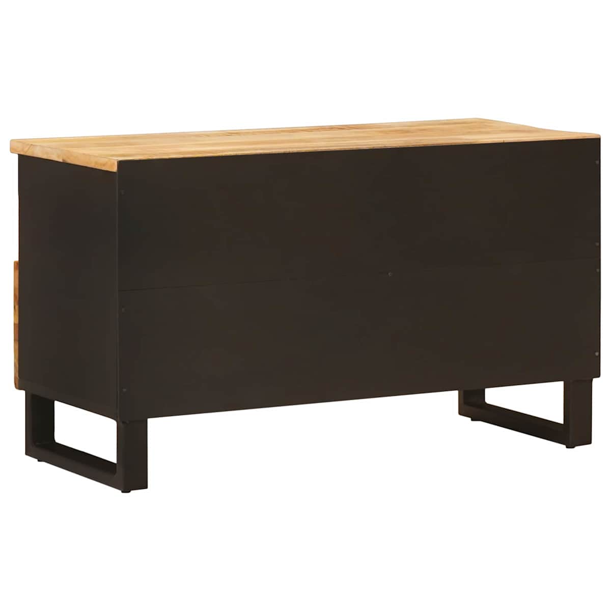 TV-skab Brun 80 x 33 x 46 cm Massivt mangotræ - Billede 5