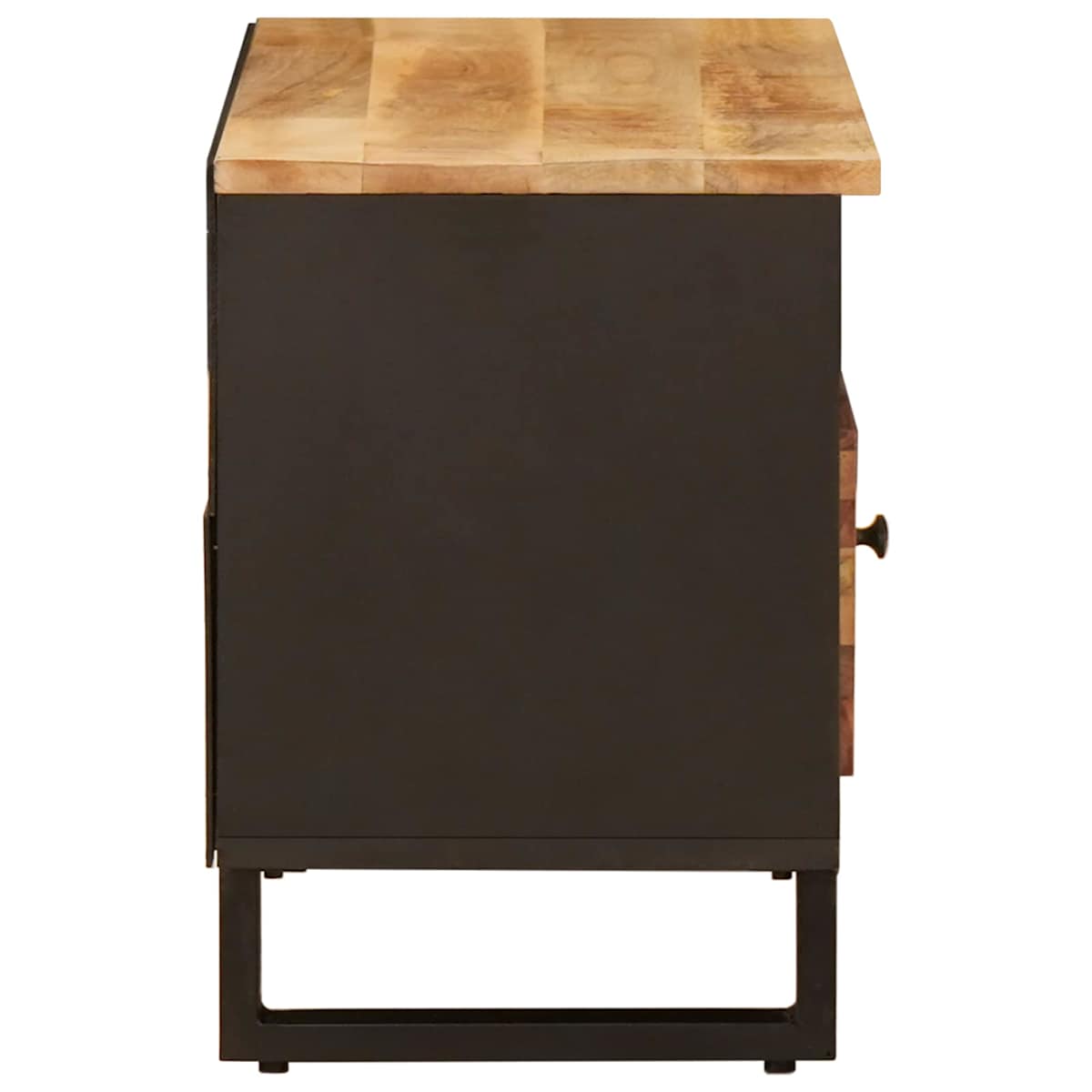 TV-skab Brun 80 x 33 x 46 cm Massivt mangotræ - Billede 4