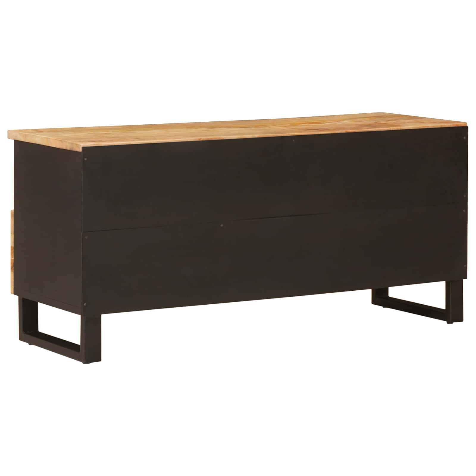 TV-kast Corona Bruin 100 x 33,5 x 46 cm Massief Mango Hout image 5